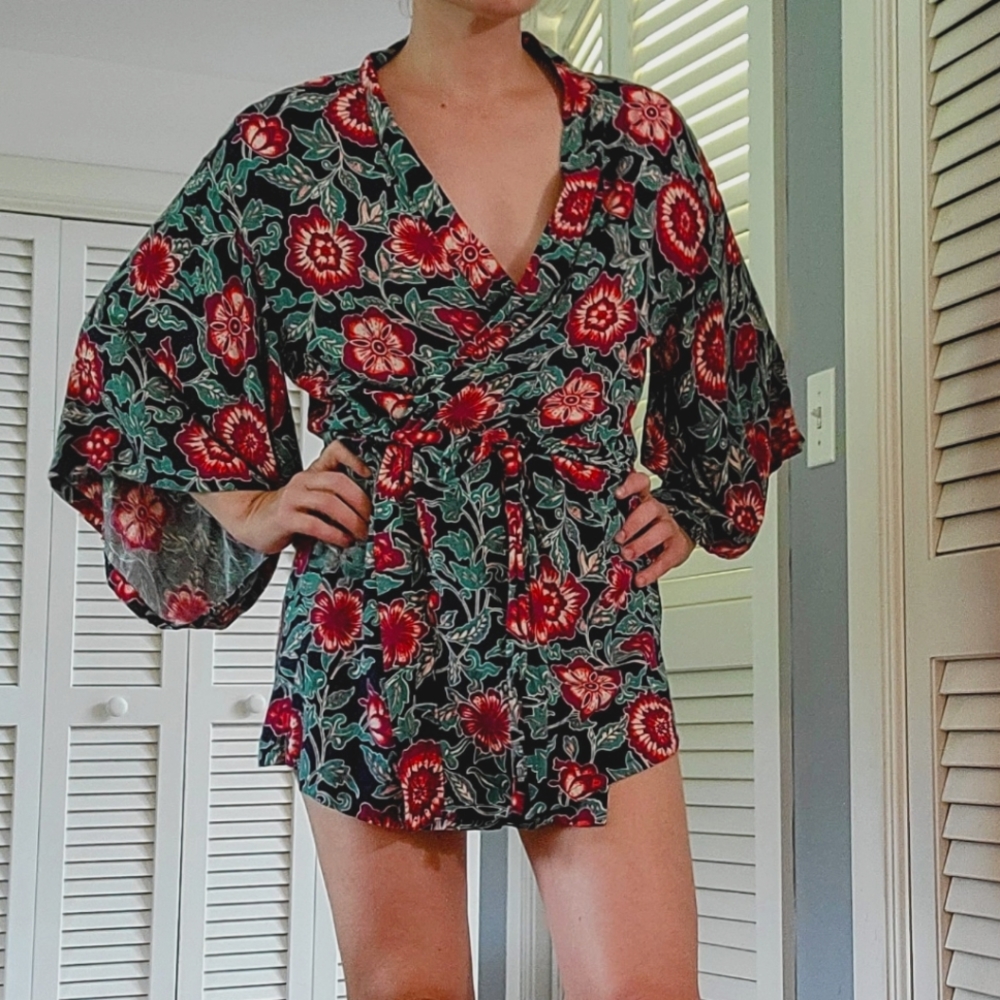 Josie Mini Wrap Dress
